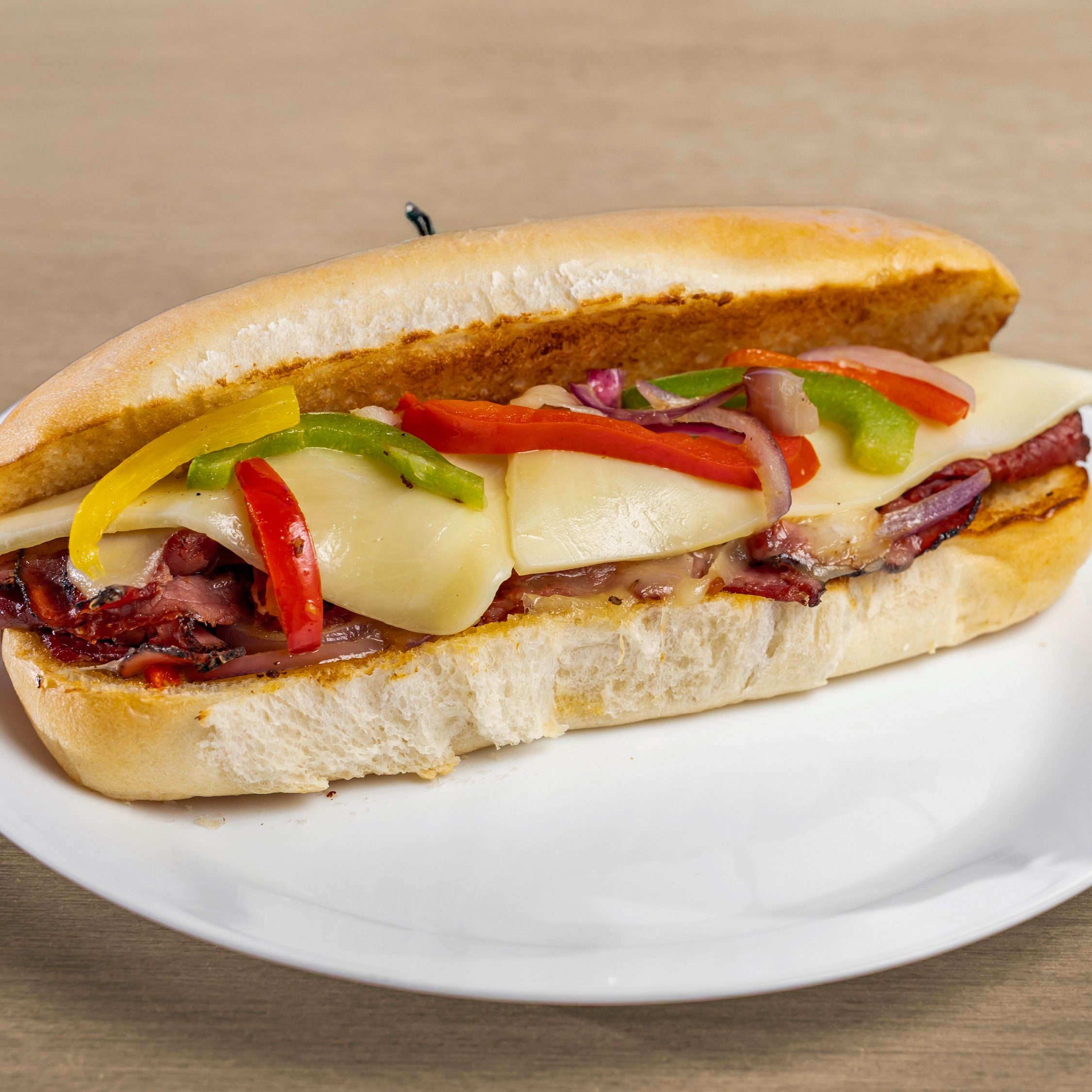 Jimmy's Hot Pastrami.