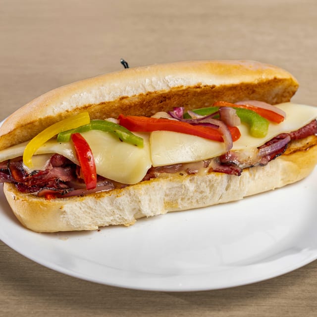 Jimmy's Hot Pastrami.